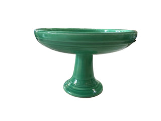 Vintage 1930's  Fiesta Green Sweets Comport