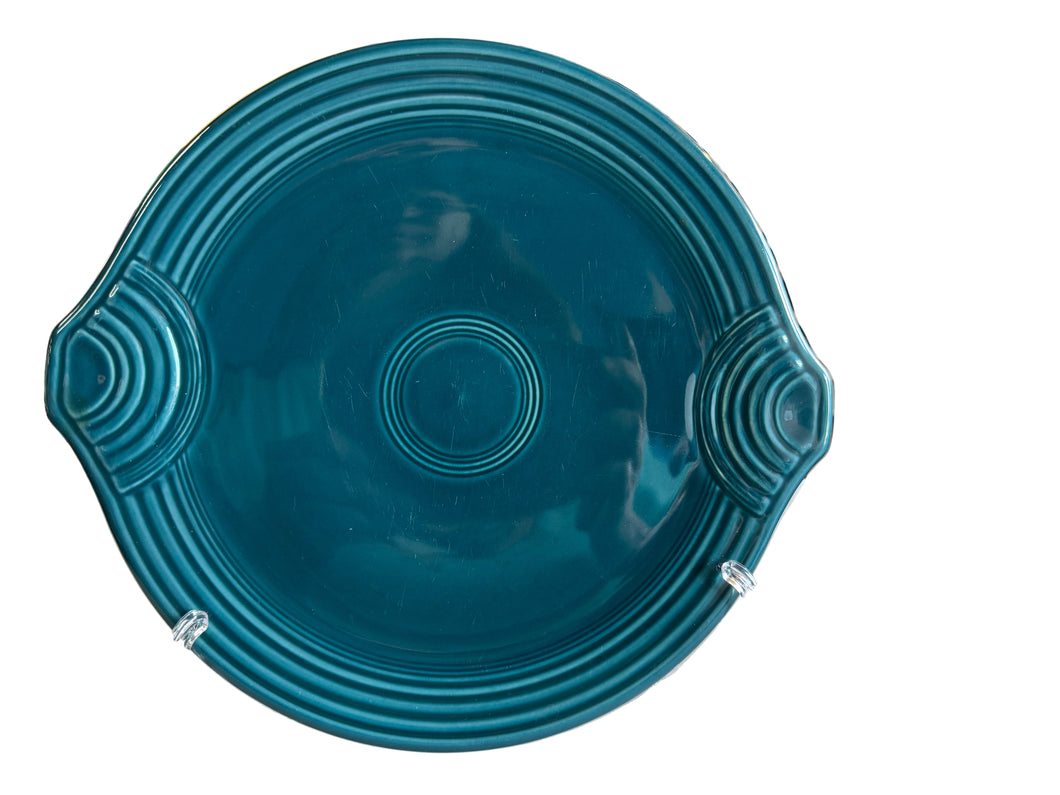 Fiesta Juniper Cake Hostess Tab Tray ! ! !