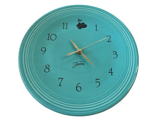 Fiesta Turquoise Dancing Lady Clock Plate New