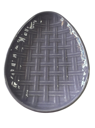 Fiesta Limited Edition Embossed Egg Shape Plate