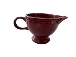 Fiesta Cinnabar Ring Handled Creamer