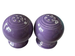 Fiesta Lilac Salt & Pepper Set Beautiful