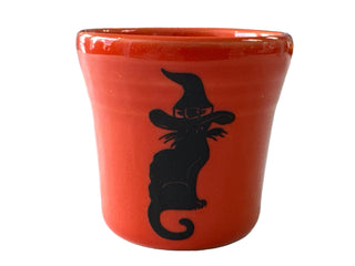 Fiesta HLCCA Black Witch  Cat Shot Glass