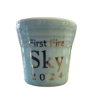 Fiesta First Fire Shot Glass Sky