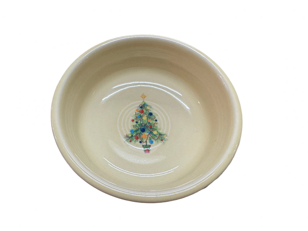 Fiesta Christmas  Tree Small Bowl Ivory