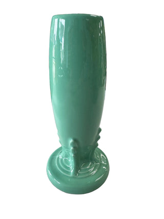 Fiesta Seamist Bud Vase Retired Color  has pin pop
