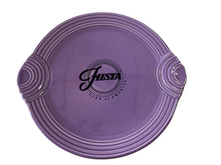 Fiesta Round Serving Tray Lilac Purple  Post 86 Fiesta Club of America HTF