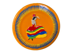 Load image into Gallery viewer, Fiesta Hand Painted Butterscotch Trivet  By Patricia Degraw

