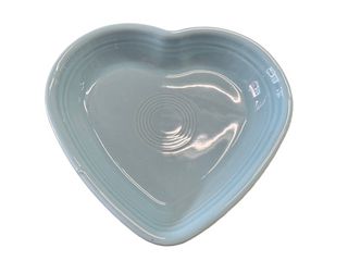 Fiesta Sky Medium Heart Bowl