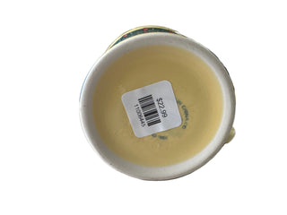 Fiesta HLC Exclusive Christmas Window Ring Handled  Yellow Mug