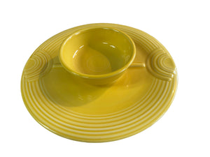 Fiesta Sunflower Retired Sunflower Chip & Dip Set