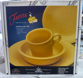 Fiesta 4pc Place Setting Sunflower