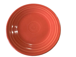 Fiesta  Persimmon  Luncheon Plate