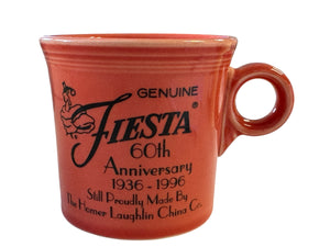 Fiesta Set of 4 Fiesta 60th Anniversary Mugs