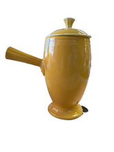 Load image into Gallery viewer, Vintage Fiesta Demitasse Yellow Coffee Server Pot
