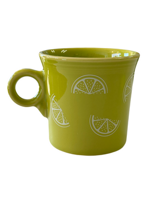 Fiesta FTCCO Lemongrass Citrus Ring Handled Mug