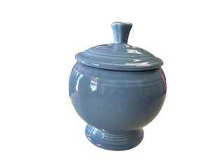 Fiesta Periwinkle Individual Sugar Bowl w Lid Retired 7oz