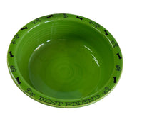 Load image into Gallery viewer, Fiesta 1-quart Best Friends Dog Bowl SHAMROCK
