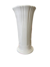 Load image into Gallery viewer, Fiesta White 8&quot; Vase Limited made
