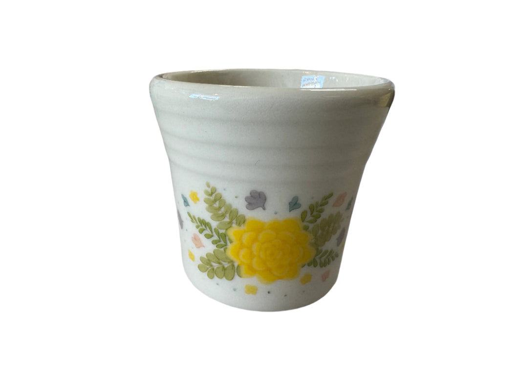 Fiesta  HLCCA LINEN Shot Glass Flower 2025 Conference Exclusive FTC Factory