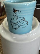 Load image into Gallery viewer, Fiesta FTCCO Dancing Lady SKY Shot Glass
