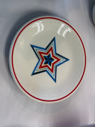Fiesta Americana Blue  Faceted Star Salad