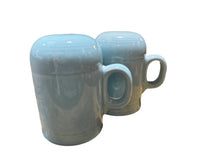 Load image into Gallery viewer, Fiestaware Sky Range Top Salt and Pepper Shakers Fiesta Homer Laughlin

