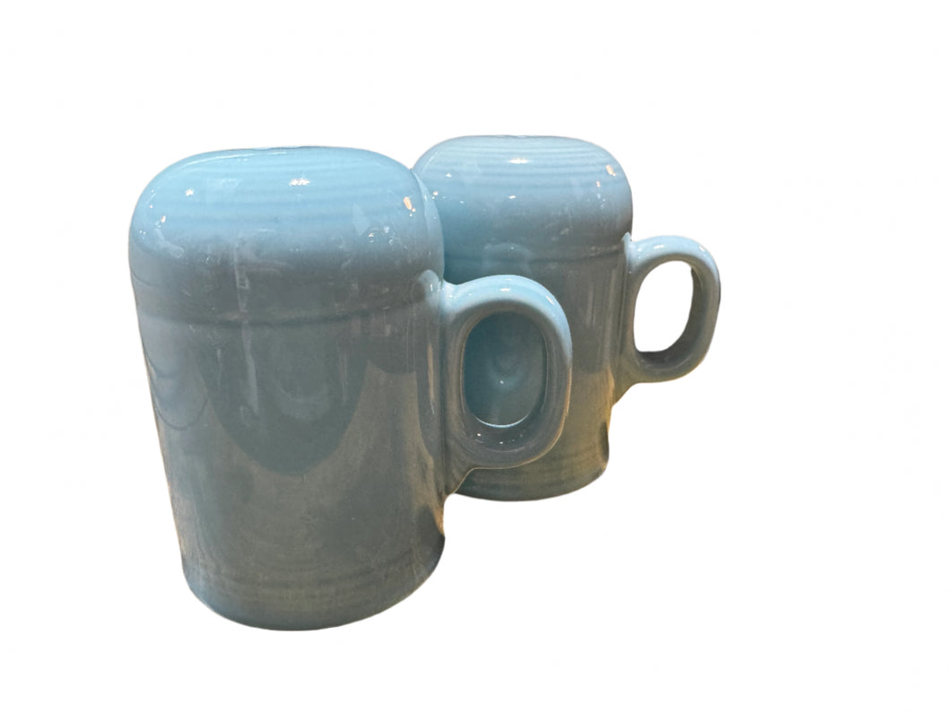 Fiestaware Sky Range Top Salt and Pepper Shakers Fiesta Homer Laughlin