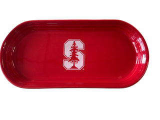 Fiesta Scarlet Sanford University Bread Tray