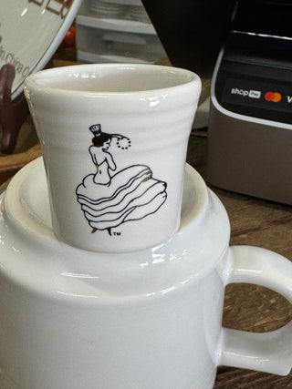 Fiesta FTCCO Dancing Lady White Shot Glass