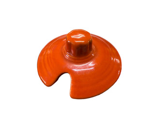 Vintage Fiesta RED Mustard Jar