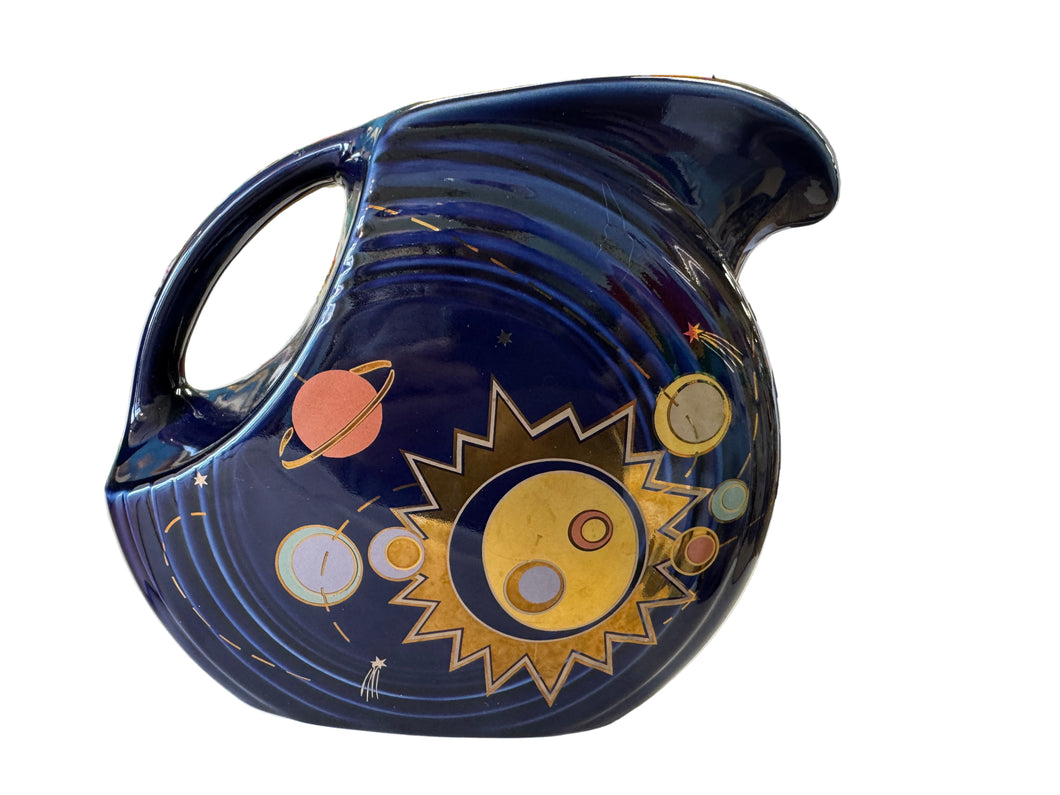 Fiesta AMNH Celestial Cobalt  Water Pitcher HTF