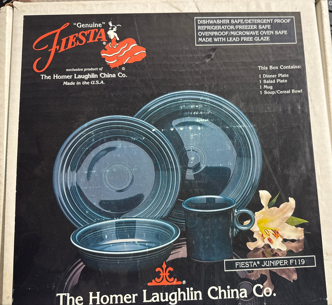 Fiesta 4pc Place Setting Juniper