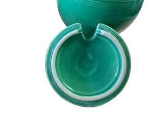 Vintage Fiesta Original Green Marmalade Jar.
