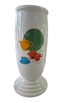 Fiesta China Specialties Circa 36 Millennium lll Vase Green VHTF