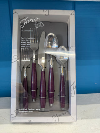 Fiesta Heather Flatware Round Handle NIB