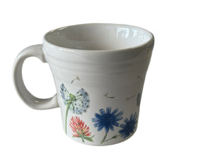 Fiestaware Breezy Floral Tapered Mug 15 oz.