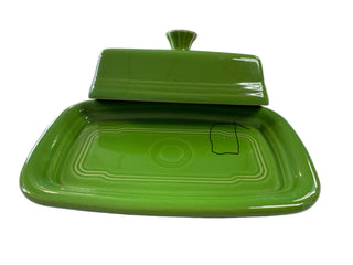 Fiesta Extra Large Butter Dish Shamrock