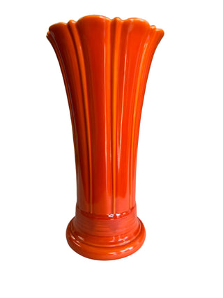 Vintage Fiesta RED 10" Vase
