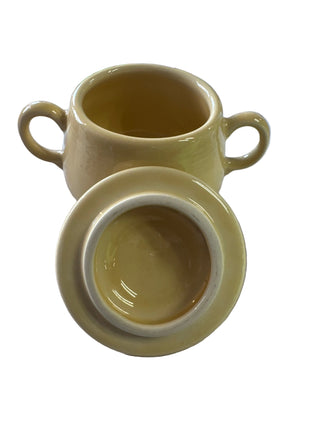 P86 Fiesta Figure 8 Replacement Sugar Bowl Ivory
