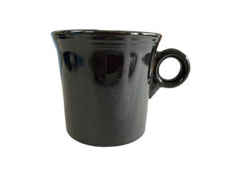 P86 Fiesta Ring Handled Mug Black
