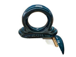 Fiesta Ceramic Set of 4 Napkin Ring Juniper NIB