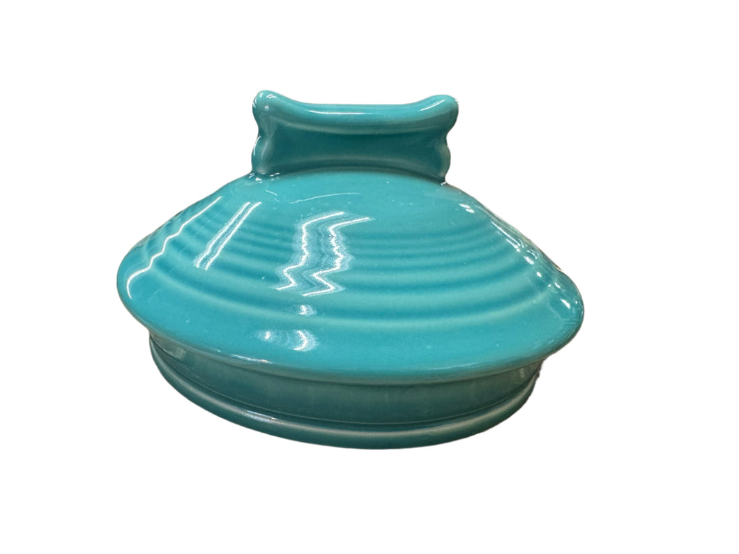 Fiesta Dog Treat  Canister Lid ONLY Replacement Part Turquoise