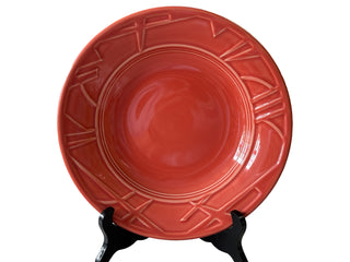 Fiesta Millennium 2000 Persimmon Deep Bowl Soup Bowl