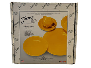Fiesta 5pc Daffodil Place Setting NIB