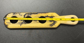 Handmade Fiesta Go-Along Wood Shot Glass Holder/ Server Holds 3