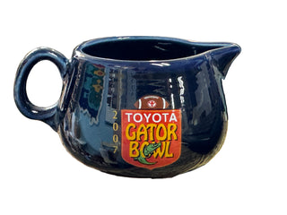 Fiesta Limited Edition WVU Cream & Sugar 2007 Toyota Bowl Gator Bowl
