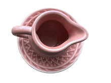Load image into Gallery viewer, Vintage Harlequin Rose  Toy Creamer &amp; Nut Cup
