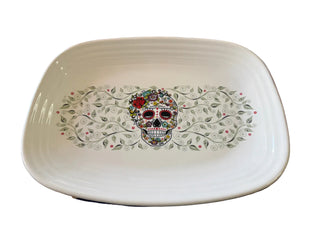 Fiesta Sugar Skull Rectangular Platter