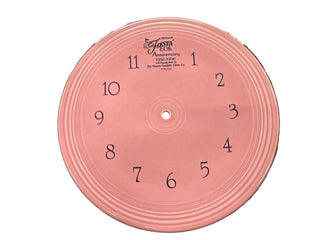 Fiesta Rose Clock Dancing Lady